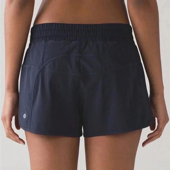 Lululemon Tracker  Short Four Way Stretch Navy - Picture 4 of 14
